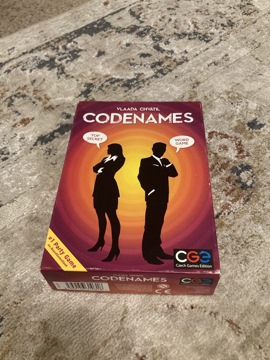 Codenames Board Game by Vlaada Chvátil - Czech Games Edition Word Party Game