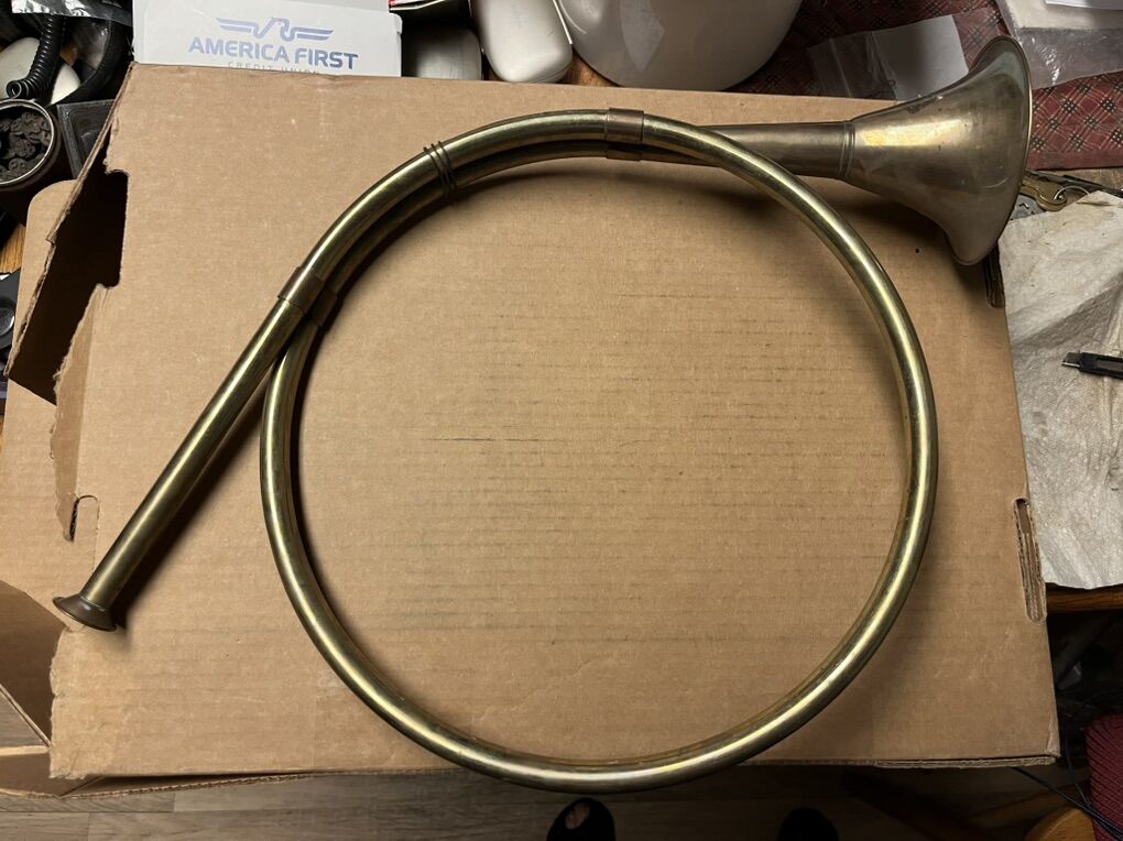 Blub Horn Body 12 diameter Brass