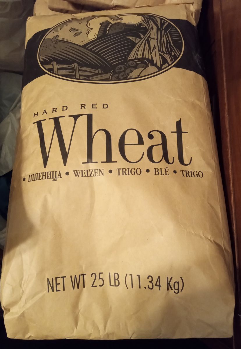 25 lb bags Hard Red Wheat