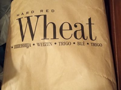 25 lb bags Hard Red Wheat