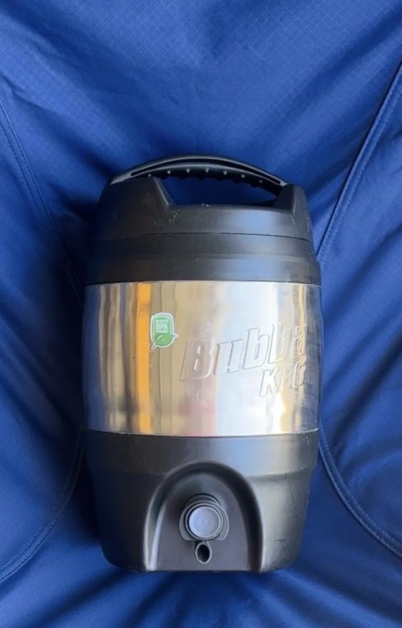 Bubba Keg 128oz / 3.8L Insulated Drink Dispenser with Spigot - Black/Silver