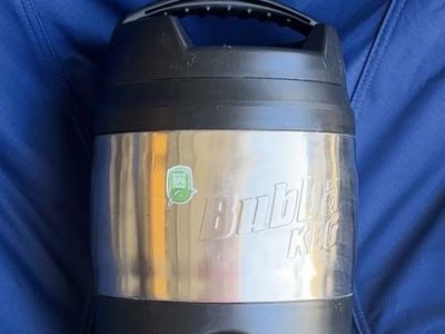 Bubba Keg 128oz / 3.8L Insulated Drink Dispenser with Spigot - Black/Silver