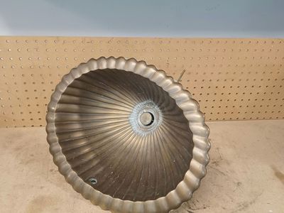 Brass seashell sink