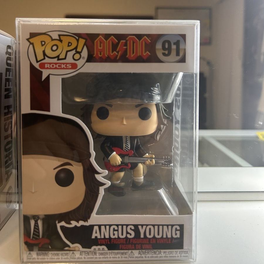Funko Pop! Rocks AC/DC Angus Young #91 Vinyl Figure New In Box