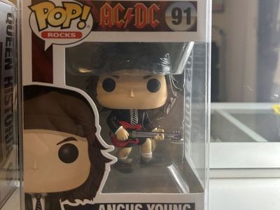 Funko Pop! Rocks AC/DC Angus Young #91 Vinyl Figure New In Box