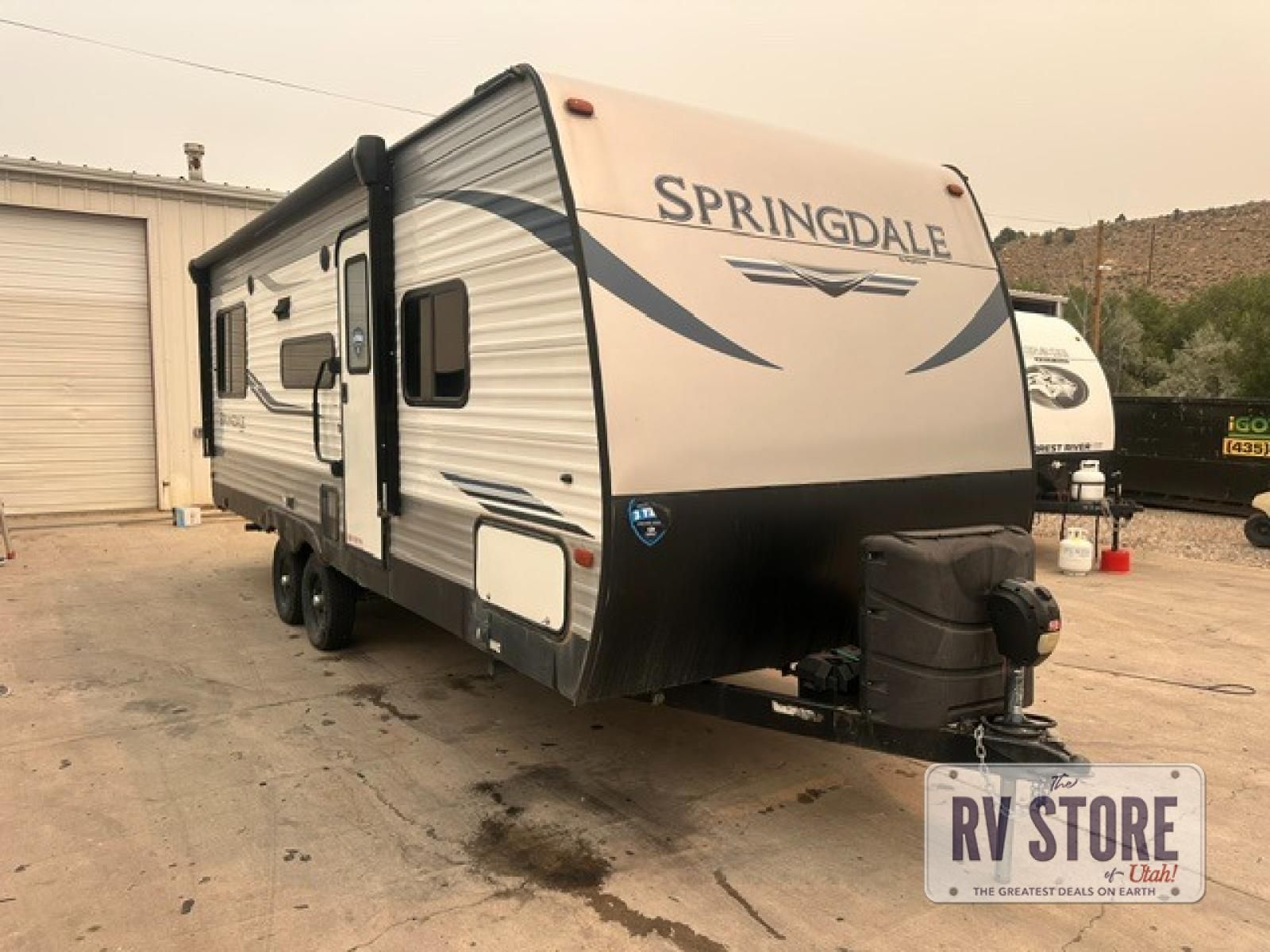 2021 Keystone RV Springdale 222RDWE Travel Trailer Front Bedroom