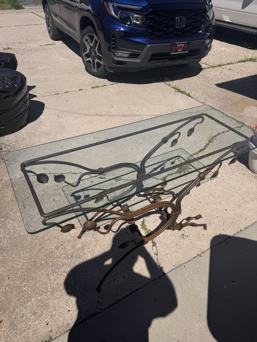 Glass Table $10
