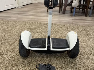Segway Ninebot S Self-Balancing Electric Scooter - White with Charger