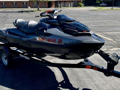 2023 SeaDoo RXT-X 300 - ONLY 6 HOURS - Triple Black - Trailer Included