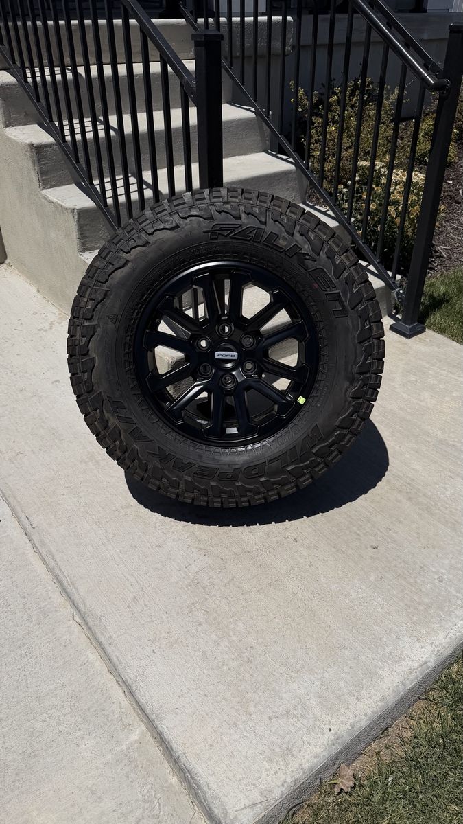 Ford F150 Raptor Expedition Rims and Tires 285/70R17 Falken