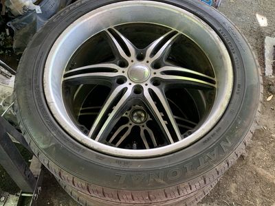 MB wheels 22” 6x139.7 & tires 285/45-22 set