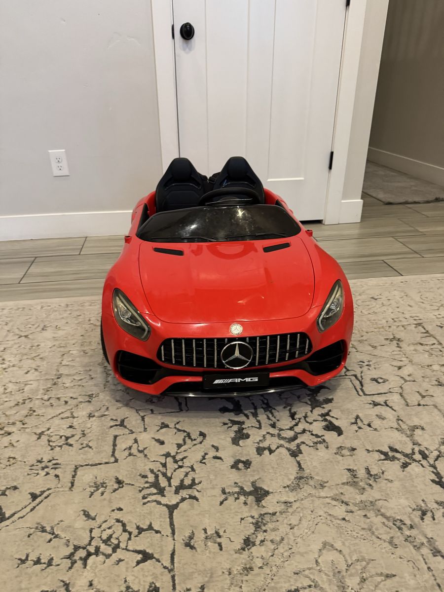 Mercedes-Benz AMG Ride-On Toy Car - Red
