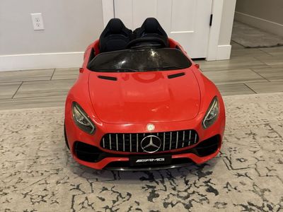 Mercedes-Benz AMG Ride-On Toy Car - Red