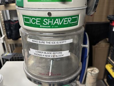 Hatsuyuki Shave Ice machine