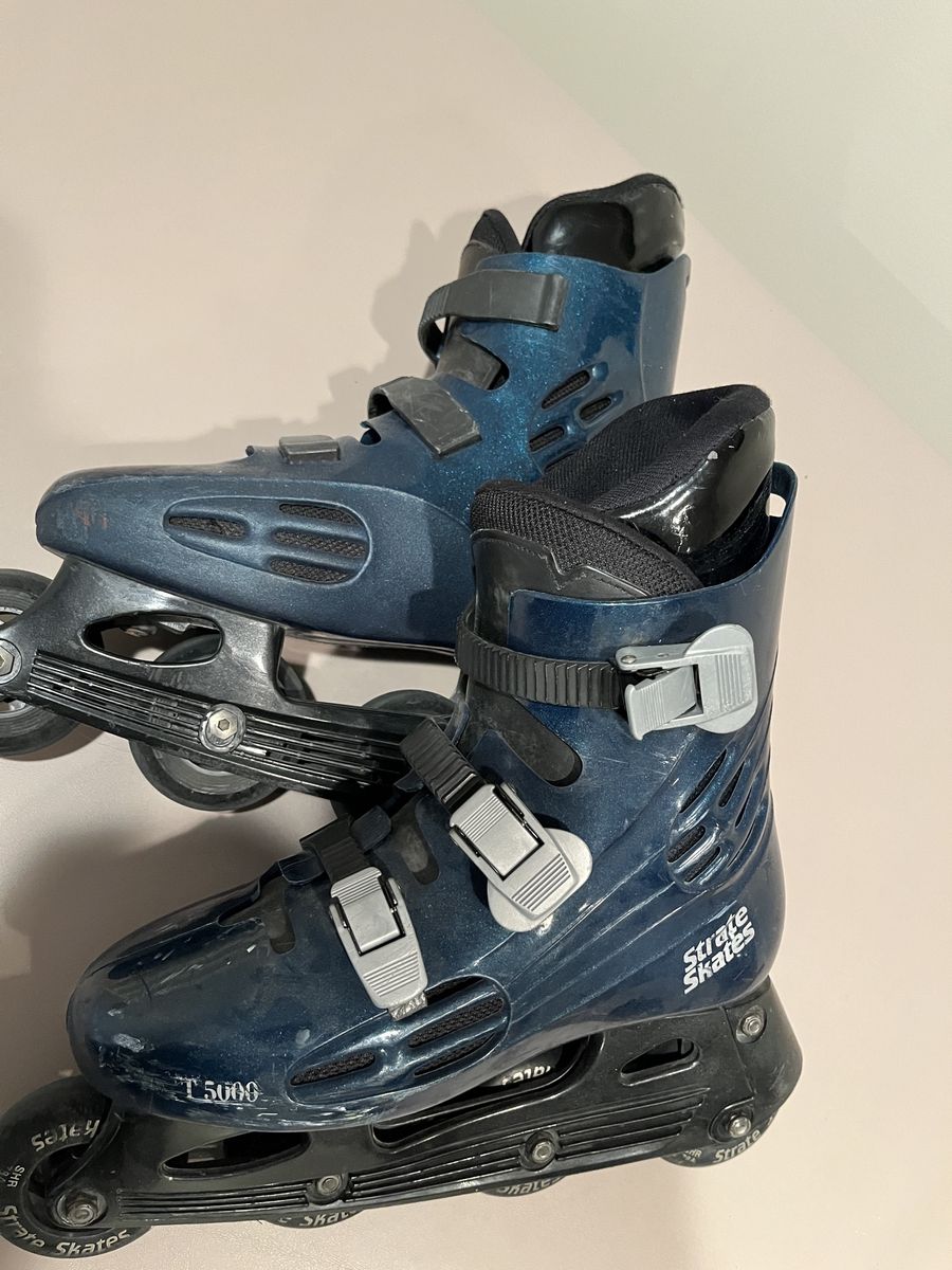 Size 9 Strate Skates T5000 Inline Skates - Dark Green Rollerblades