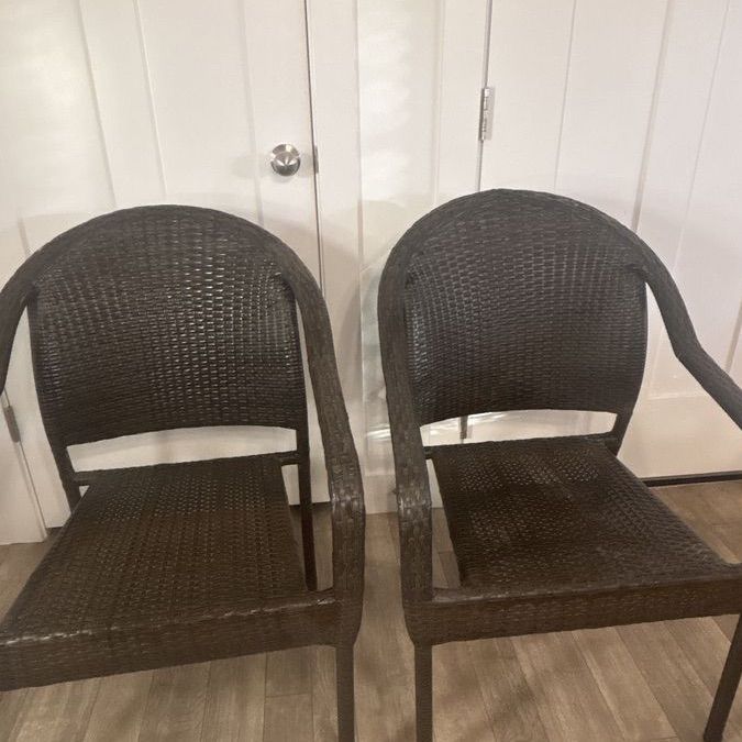Patio chairs