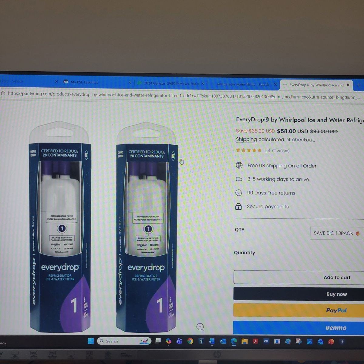 2 water filters