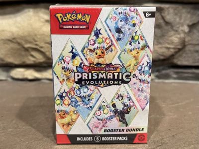 Pokémon Prismatic Evolutions Booster Bundle Pokemon