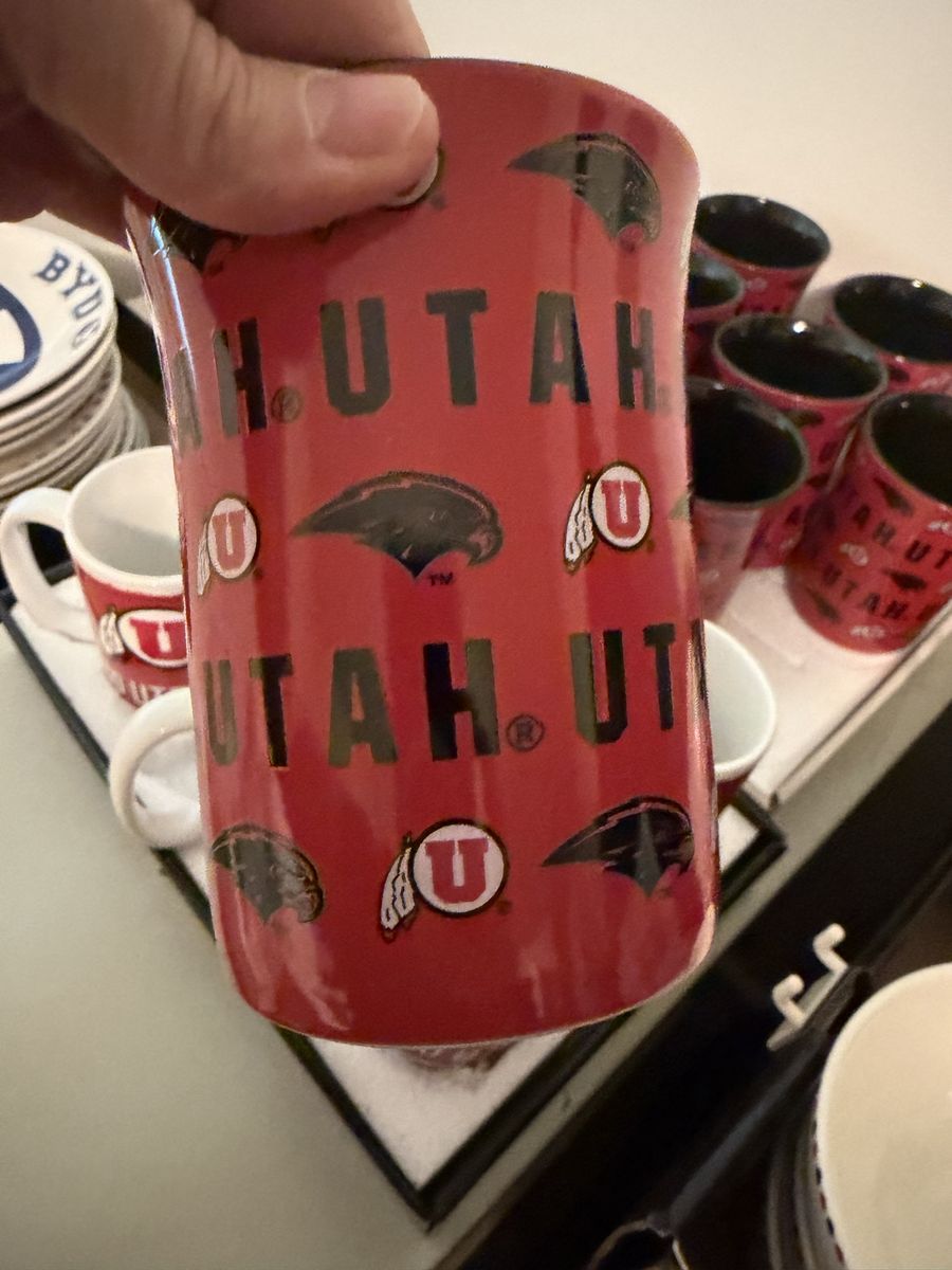 University of Utah Red Coffee Mug - Kmart Exclusive, Microwave Safe, Hand Wash