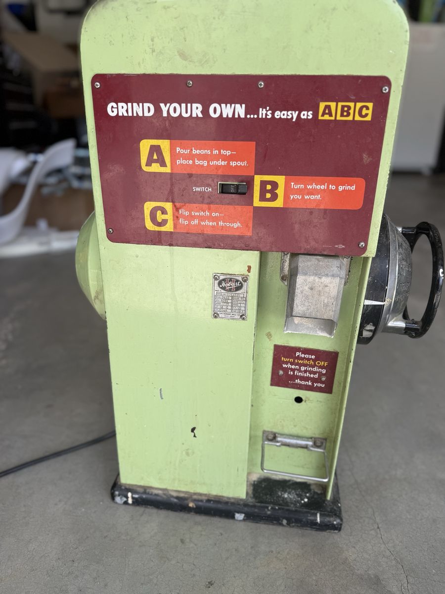 Vintage Hobart Coffee Grinder