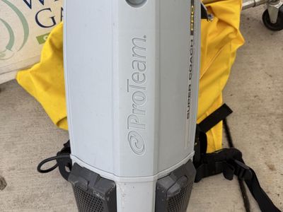 ProTeam Super Coach Pro 10 Backpack Vacuum - Commercial Grade, Portable, Powerful