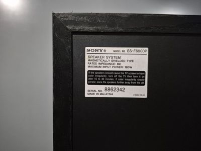 Sony home speakers