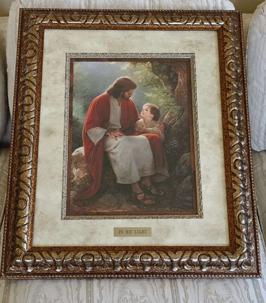 Greg Olsen Print Framed 25.5"x20.5"