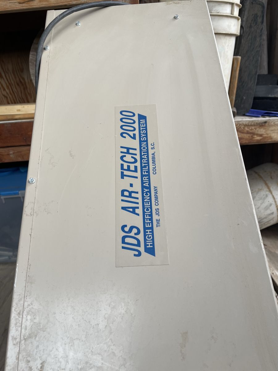JDS AIR-TECH 2000 High Efficiency Air Filtration System for Workshop or Garage