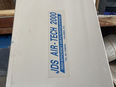 JDS AIR-TECH 2000 High Efficiency Air Filtration System for Workshop or Garage