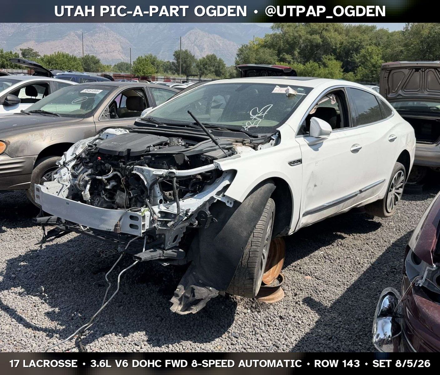 Just In! 2017 Buick LaCrosse Parts - UTPAP Ogden