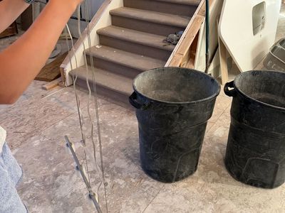 Hanging light fixture