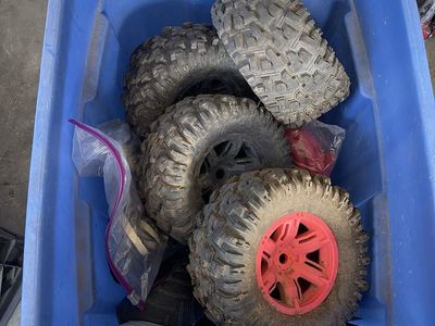RC tires and misc stuff $40