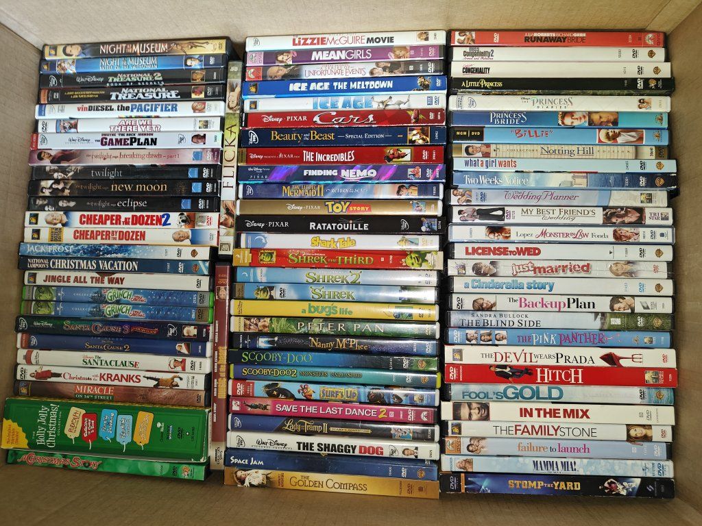 353 DVD Movies for $292