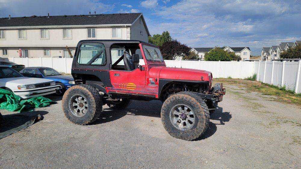 LS1 swapped jeep YJ