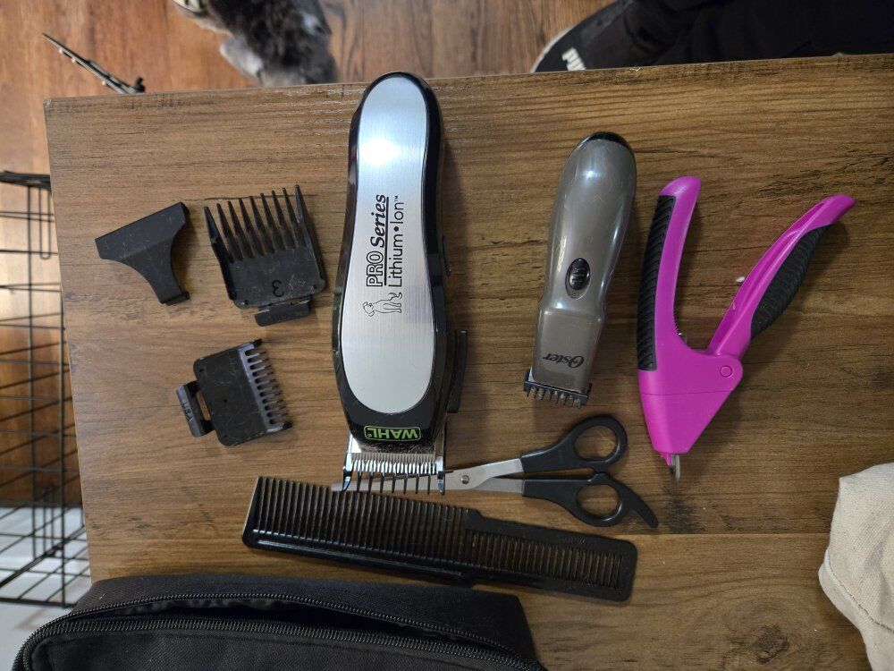 dog grooming kit