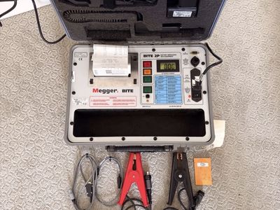 Megger BITE2P Battery Impedance Tester W/ printer