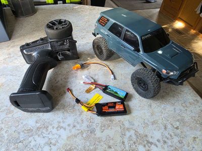 Axial scx24 4Runner with 2 batteries (cash or trade)