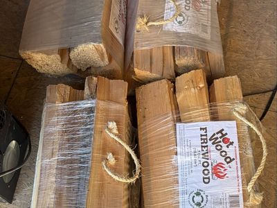 Hot wood firewood bundle