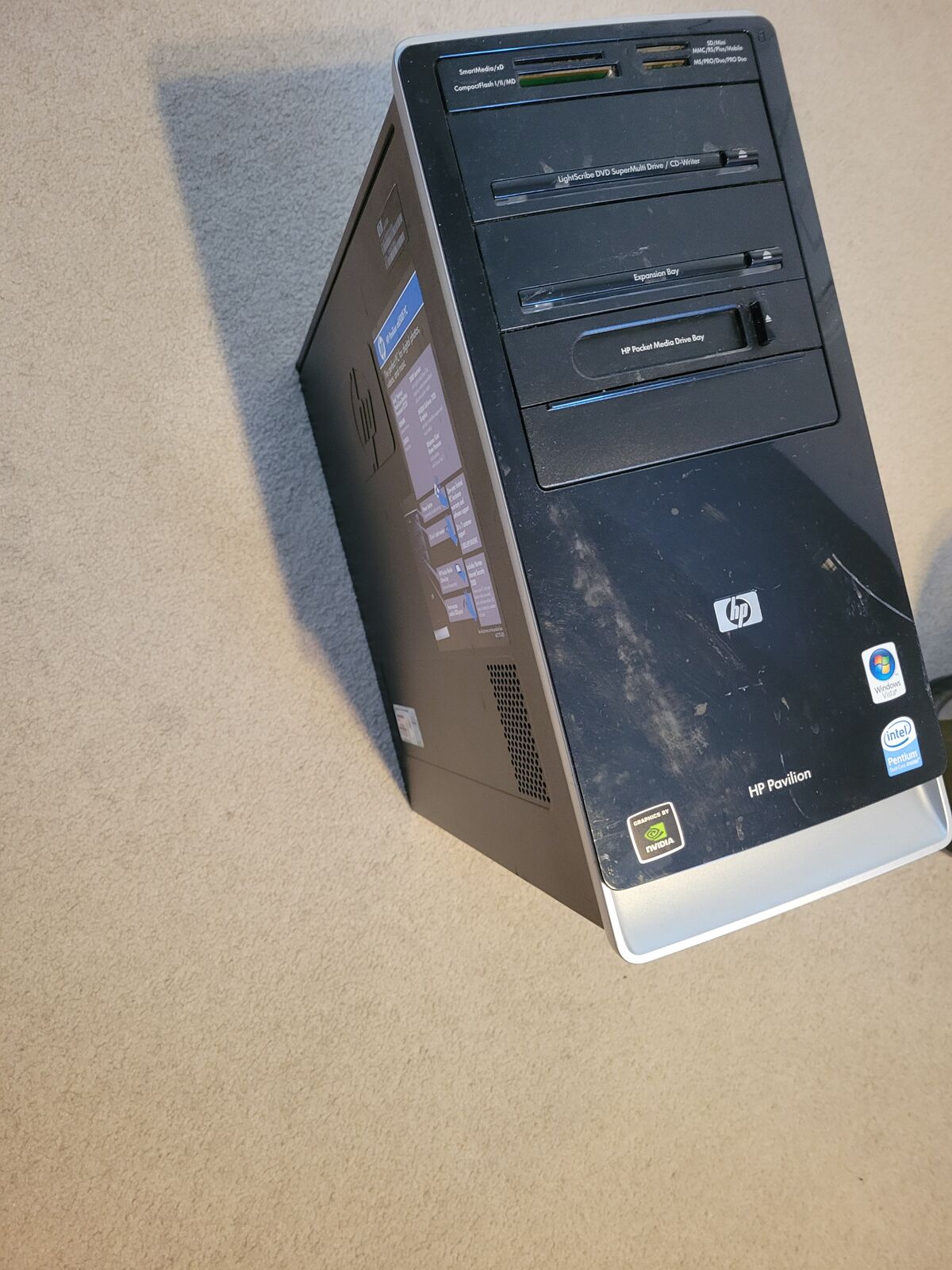 Old Dell and HP non-working computers $40 for the pair
