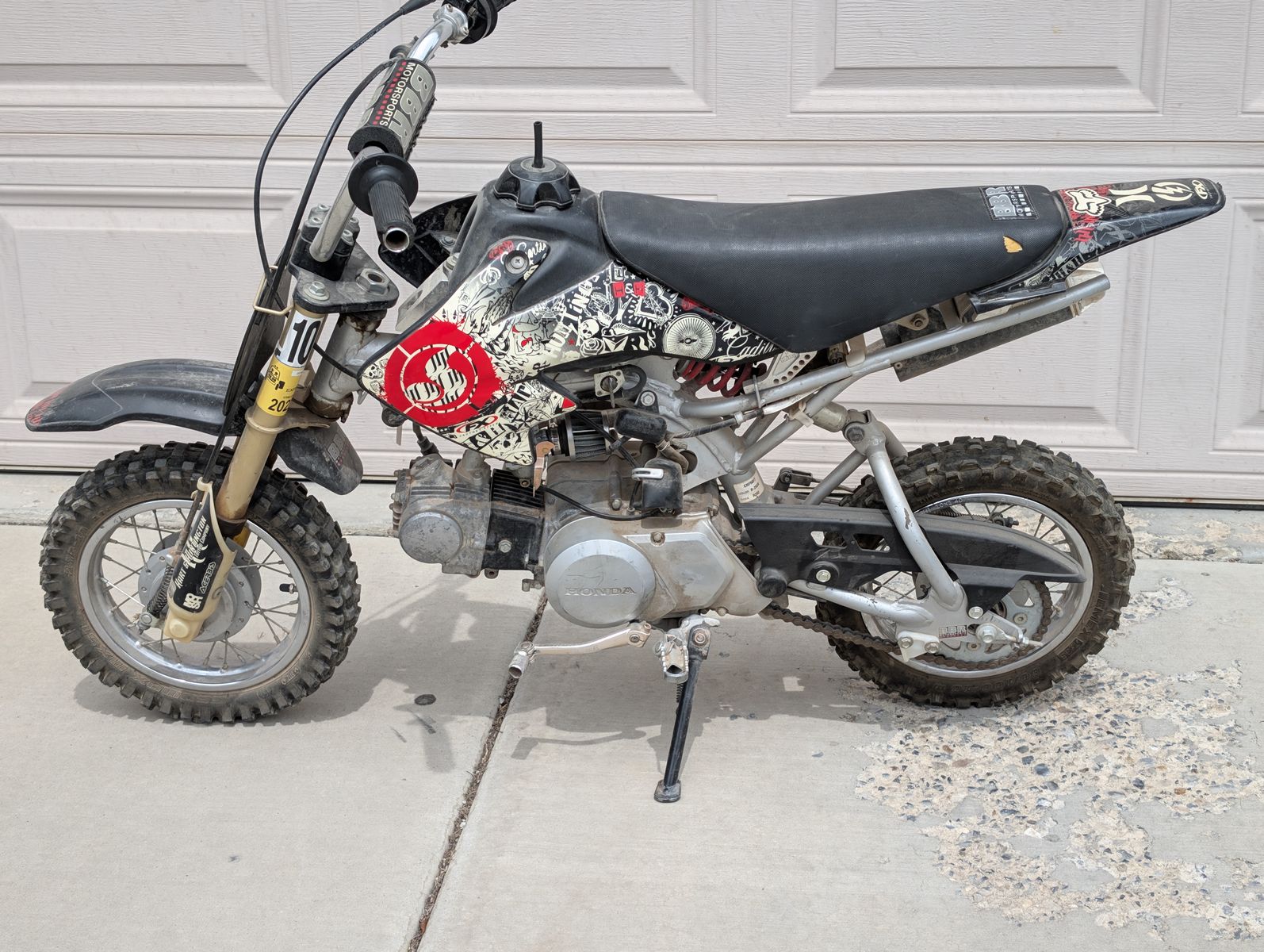 Honda CRF50F Pit Bike - BBR Accessories & 4-Stroke Engine