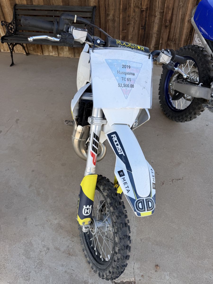 2019 Husqvarna TC 65 Dirt Bike - Kids Motocross Race Ready