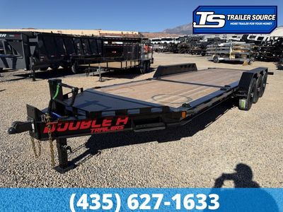 7x24 Double A Pro Series CT Tilt Trailer - 23K GVWR - Torsion Axles
