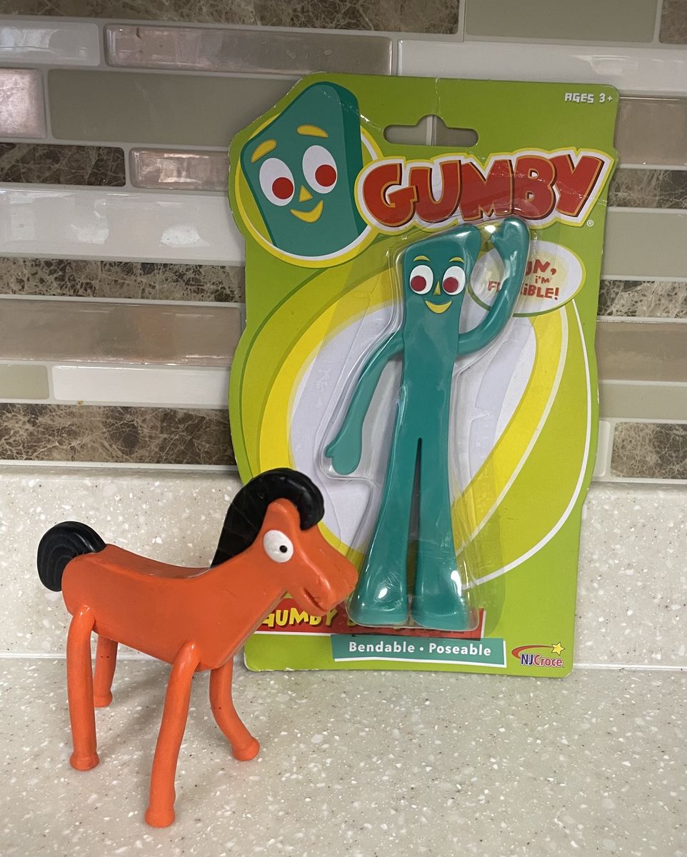 Gumby And Pokey Bendable Figures