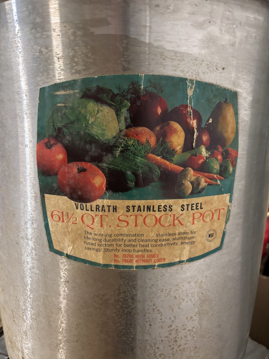 Vollrath 61 ½ Quart Stock Pot (Stainless Steel)