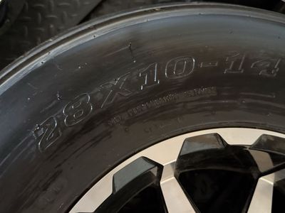Polaris RZR Paddles and Front tires