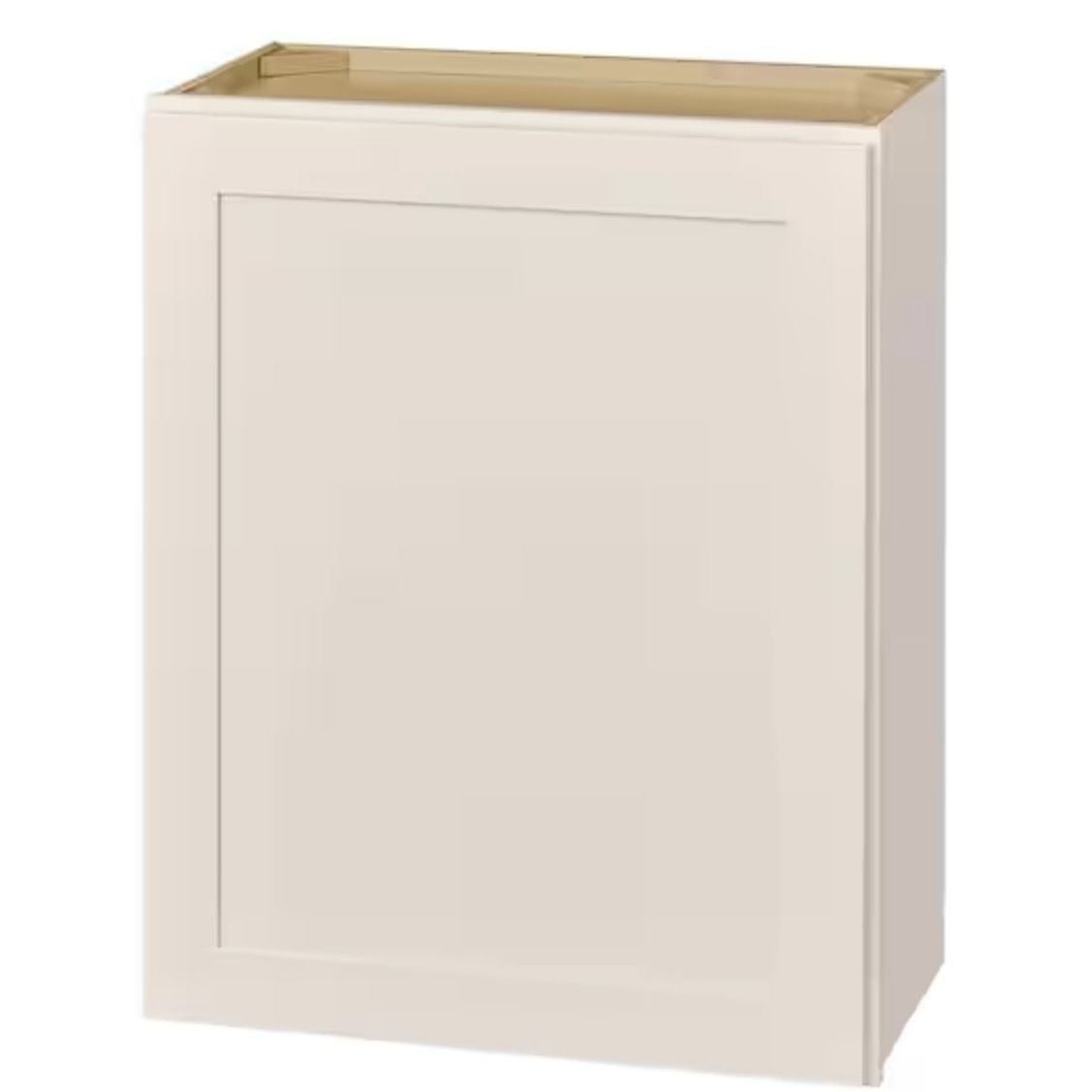 Hampton Bay Avondale 24 in. W x 12 in. D x 30 in. H Ready to Assemble Plywood Shaker Wall Kitchen Cabinet in Antique White
