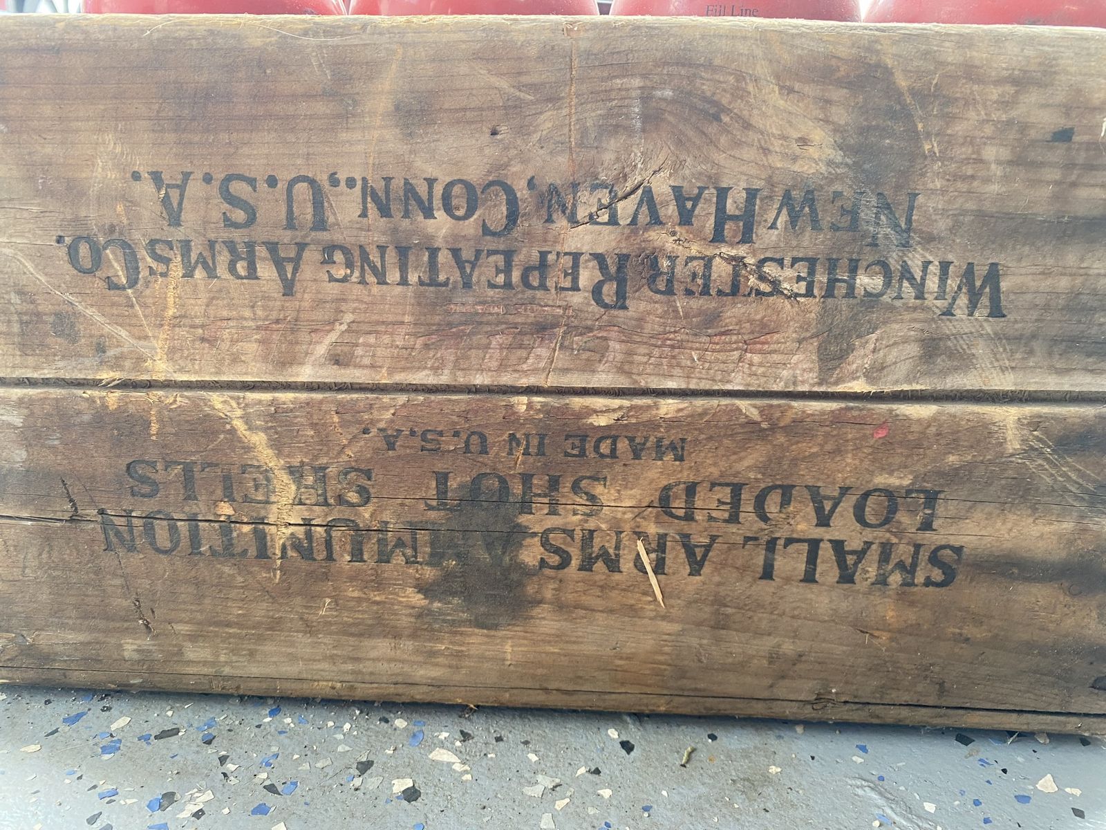 Winchester Small Arms Crate