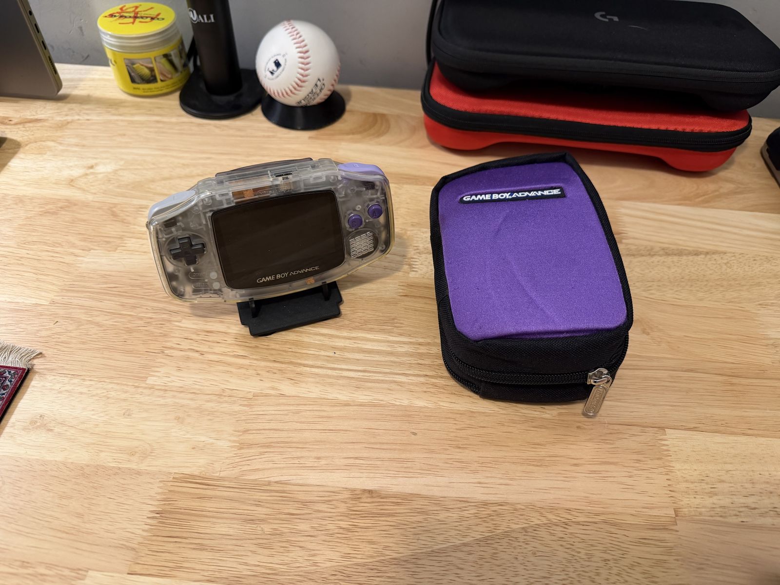 Modded Gameboy Advance + Accessories