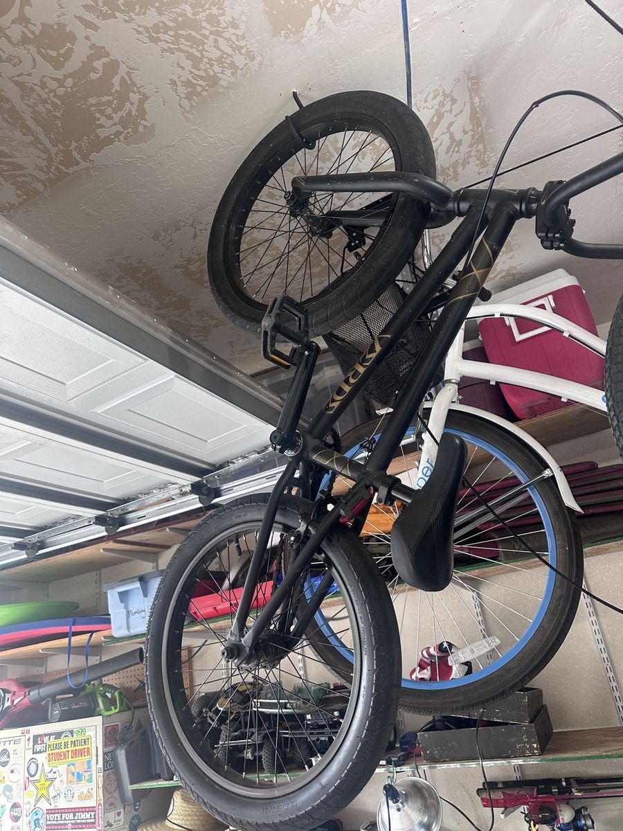 Verde extra BMX freestyle Bike Matte Black 19” top tube