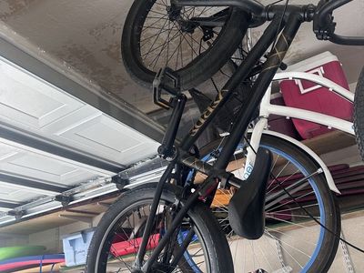 Verde extra BMX freestyle Bike Matte Black 19” top tube